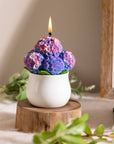 Add a touch of uniqueness to your home with the Hydrangea Candle, a stunning decoration candle plant accessory from Southlake Gifts Canada