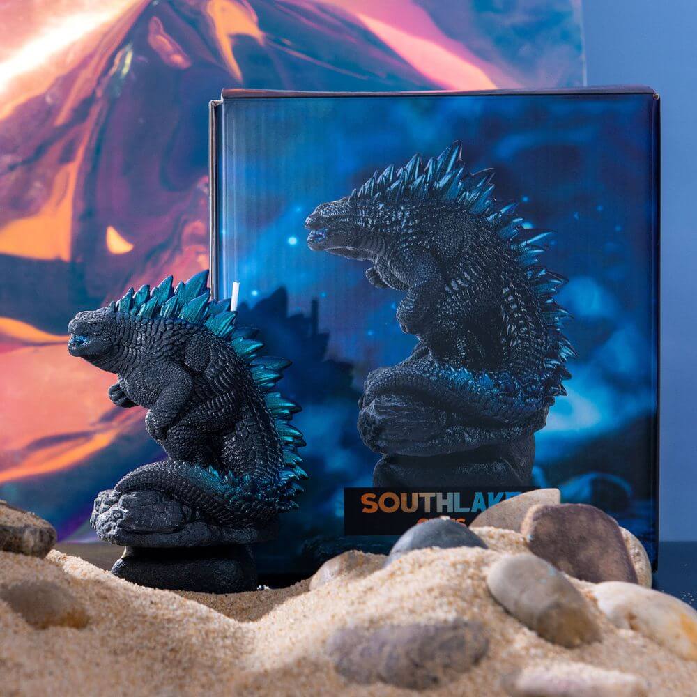 Southlake GIfts Canada Godzilla Candle for corporate gifting option. 