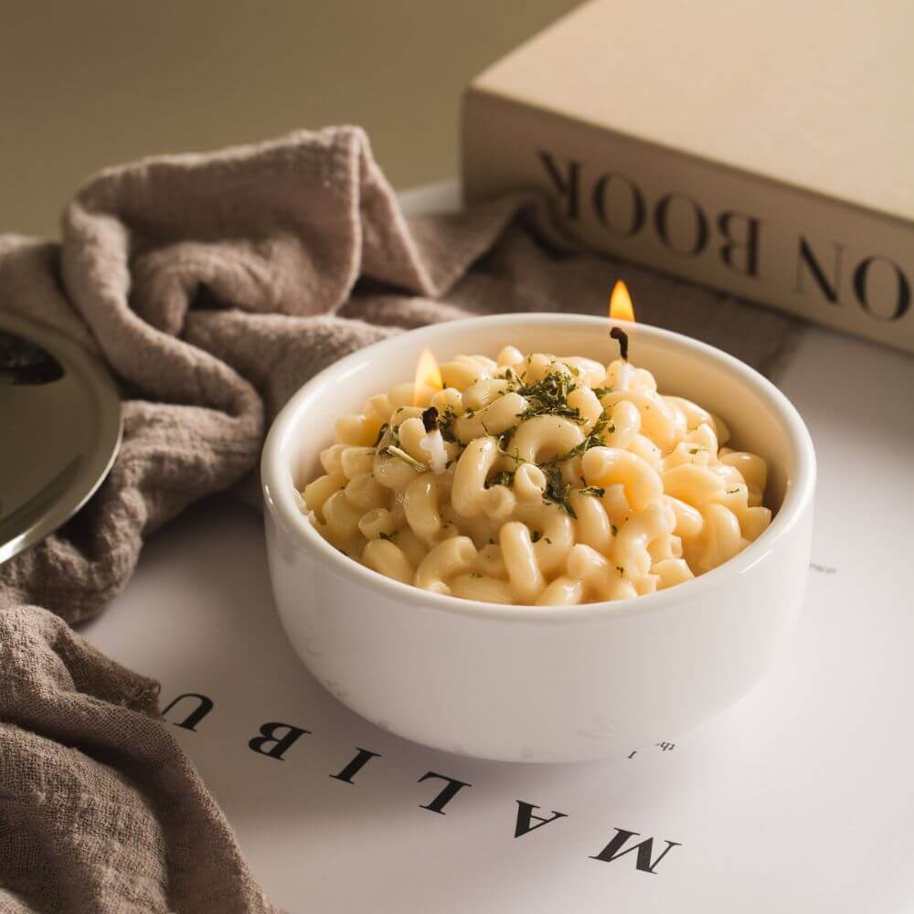 Mac and Cheese Candle from Southlake Gifts Canda. Visit our shop all candle collection page to find your peferct candle gifts for your next special occasion from Southlake Gifts Canada, your ultimate candle gifts shop in Canada.