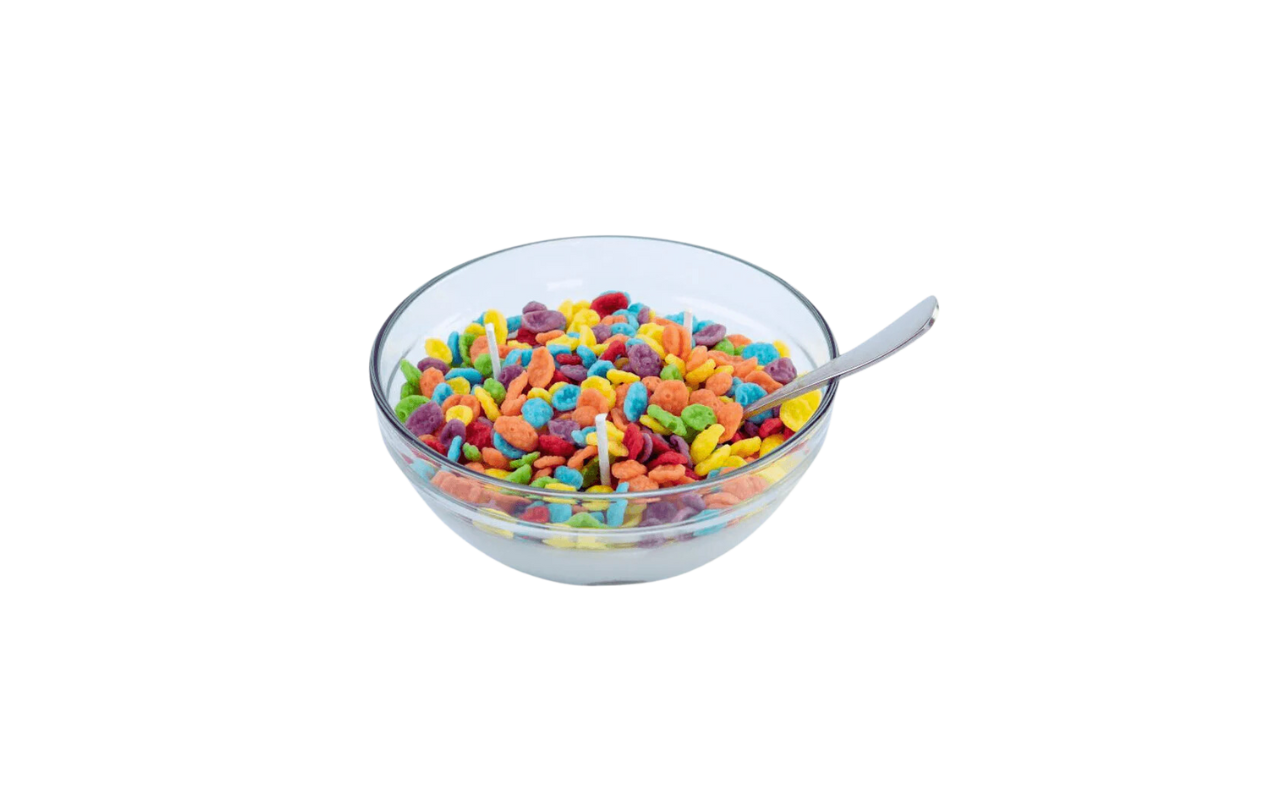 Southlakegifts canada ：Fruity Pebbles Cereal Candle Bowl