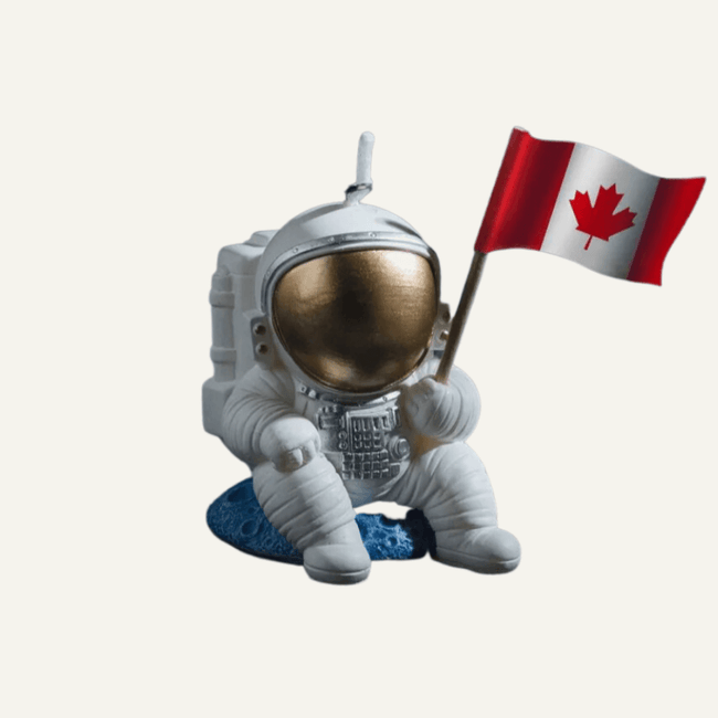 Nasa inspired Astronaut Themed Candle - Handmade Space-Inspired Candle Creation by Southlake Gifts Canada