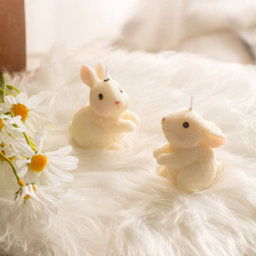 Charming Blushing Bunny Candle - Animal Candle - Southlake Gifts Canada