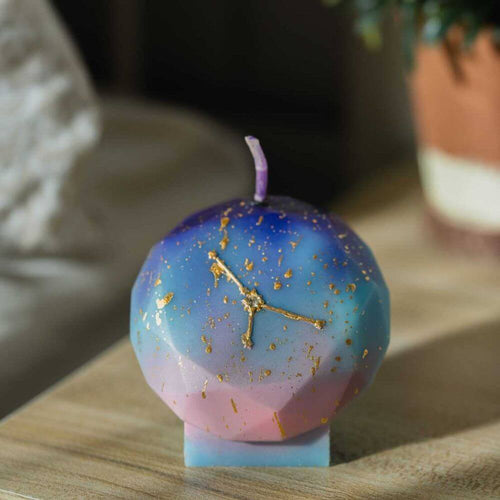 Cancer Zodiac Sign Candle - Handmade Astrology-themed Candle from Southlake Gifts Canada