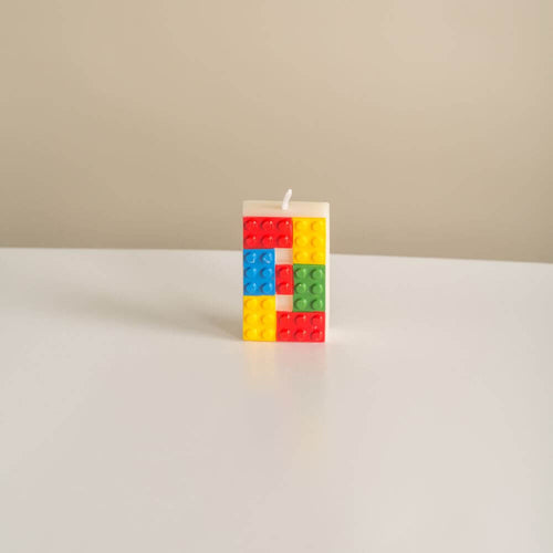 Number Birthday Candle 8 from Southlake Gifts Canada with Lego Design