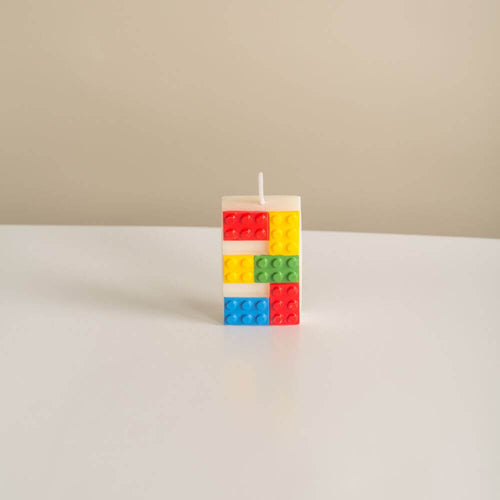Number Birthday Candle 3 from Southlake Gifts Canada with Lego Design