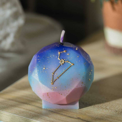 Leo Zodiac Sign Candle - Handmade Astrology-themed Candle from Southlake Gifts Canada