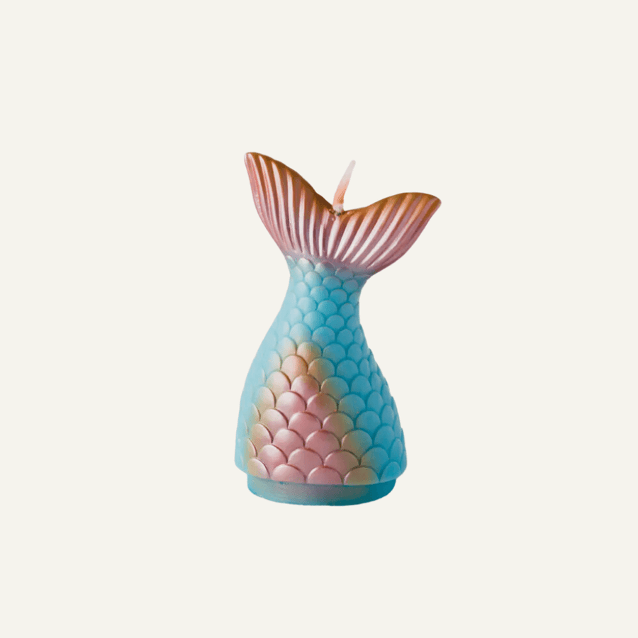 Elevate your cake decor with the Mermaid Tail Candle, now available as a cake topper at Southlake Gifts Canada - a perfect addition to any fairy tales celebration