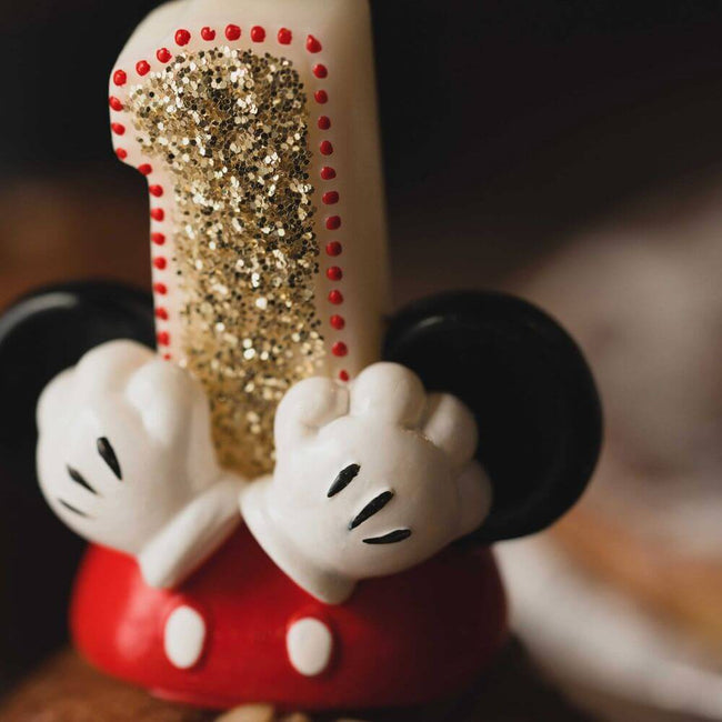 Bring home a bit of Disney inspired number candle with Micky magic from Southlake Gifts Canada