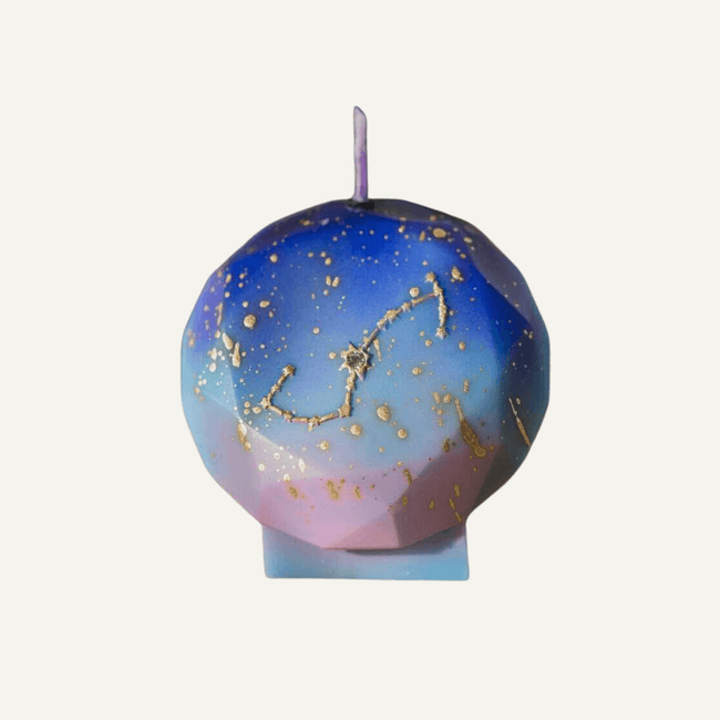 Scorpio Zodiac Sign Candle - Handmade Astrology-themed Candle from Southlake Gifts Canada