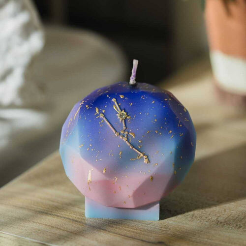 Taurus Zodiac Sign Candle - Handmade Astrology-themed Candle from Southlake Gifts Canada