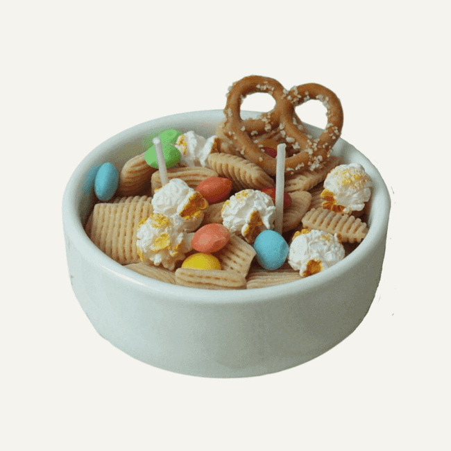 Trail Mix Cereal Candle Bowl from Southlake Gifts Canada, including all the materials you can think of!
