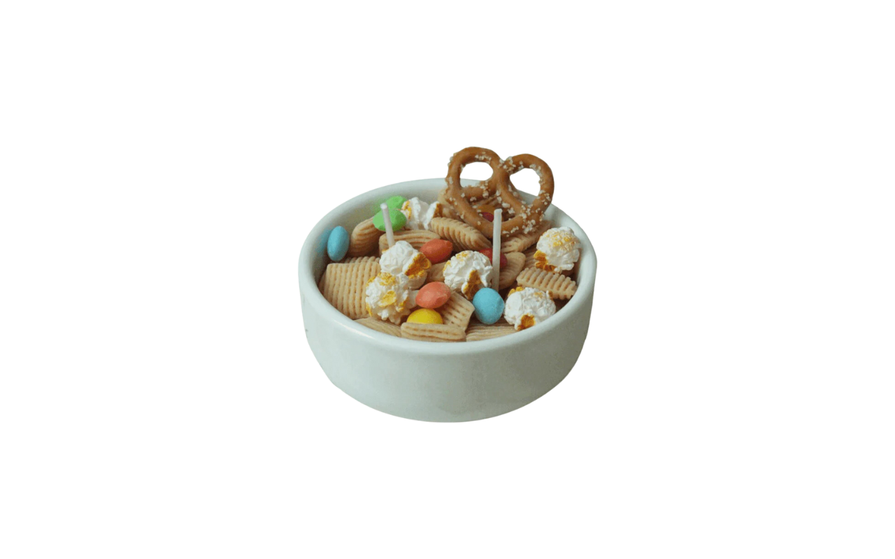 Southlakegifts canada ：Trail Mix Cereal Candle Bowl